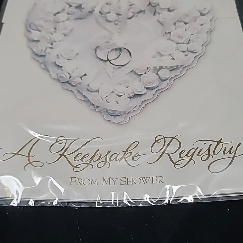 Wedding Bridal Shower Wedding Registry for Gifts and Up to‎ 60 Guests, NIP